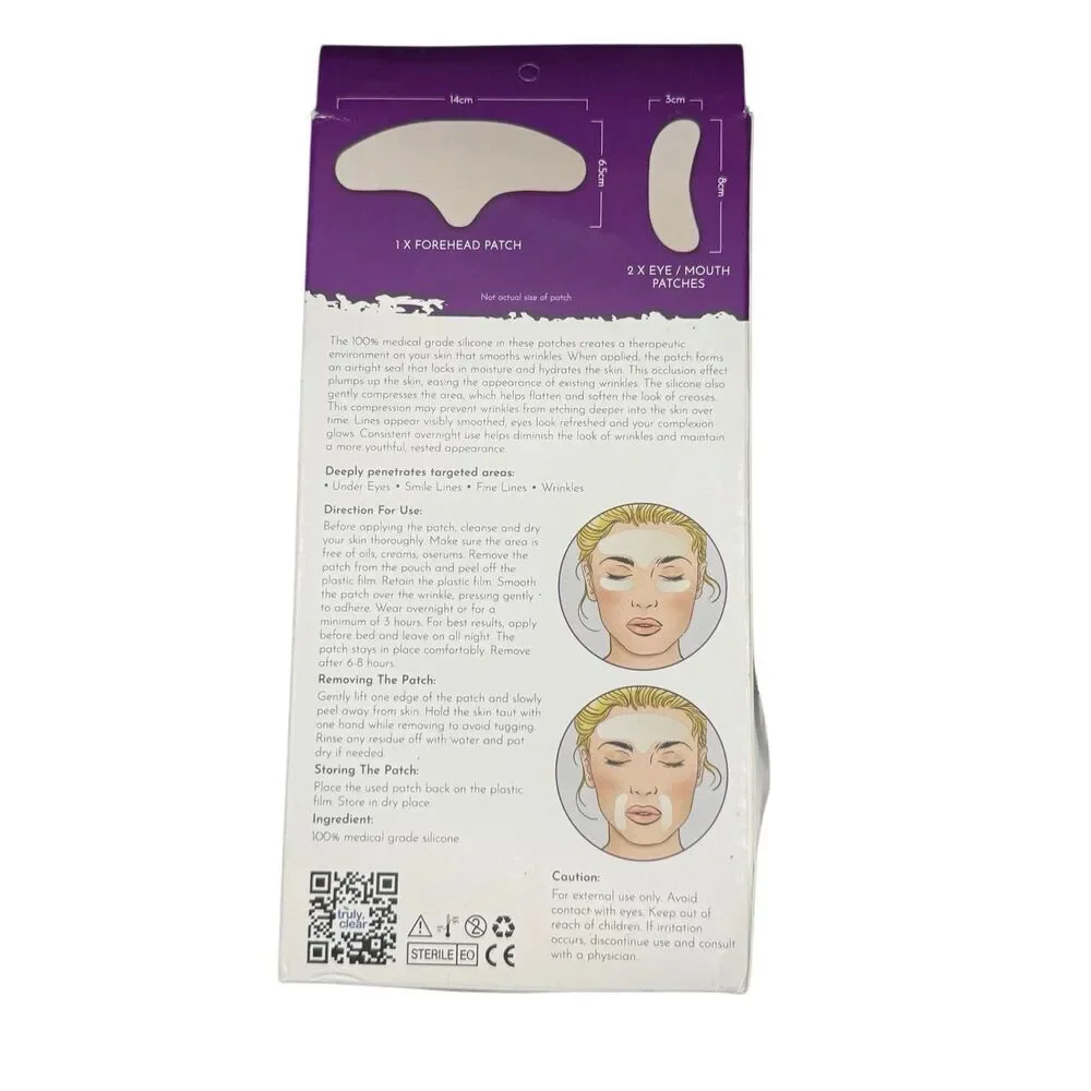 NWT Truly Clear Wrinkle Clear 3 Piece Face Set